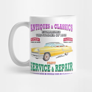 Antique Classic Car Garage Hot Rod Novelty Gift Mug